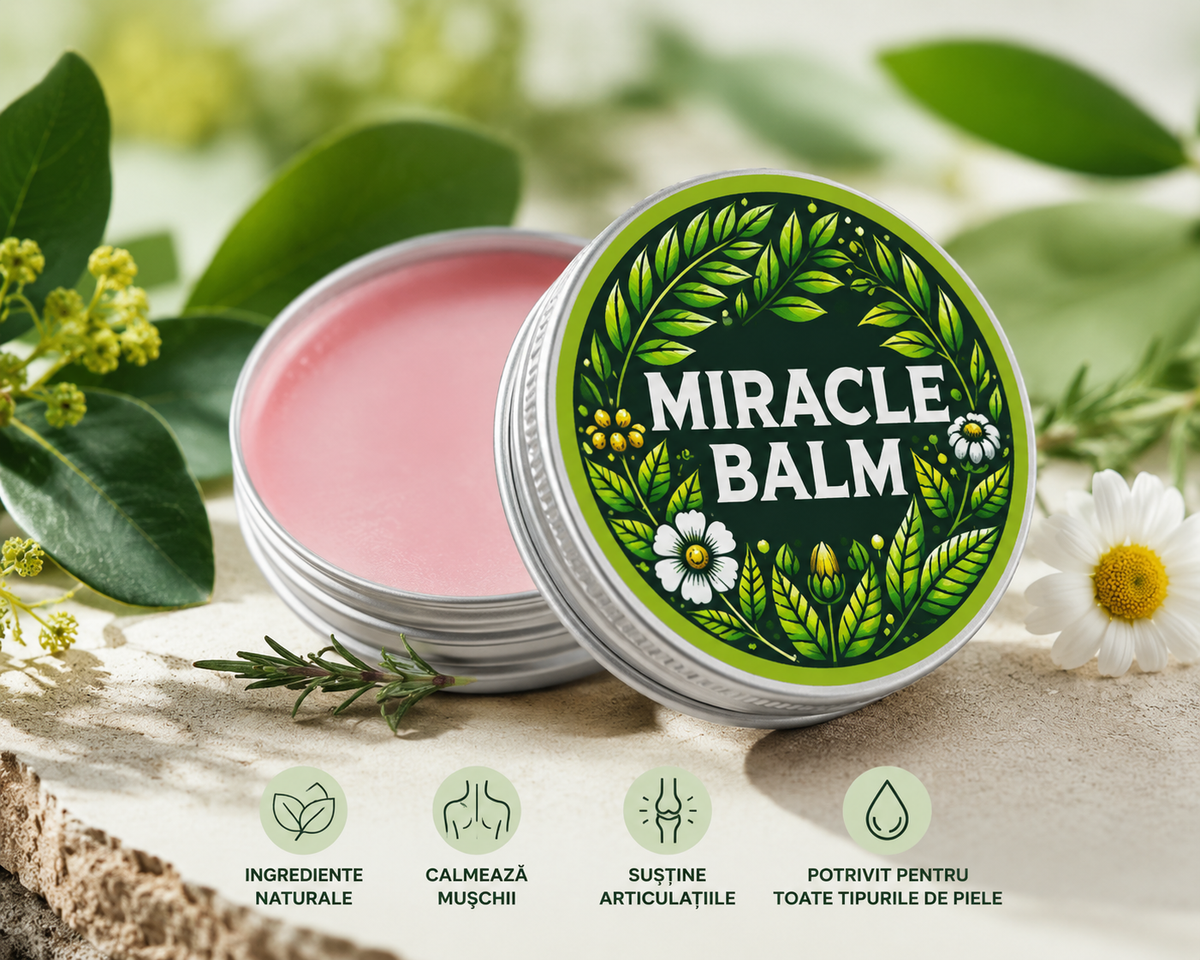 Miracle Balm – Confort Zilnic pentru Mușchi și Articulații